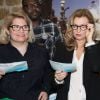 Veronica Antonelli, Valérie Trierweiler, Christian Rauth - Tirage national du Don'actions du Secours Populaire à Paris, le 16 mars 2018.