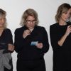 Christiane Jean, Veronica Antonelli, Isabelle Ithurburu - Tirage national du Don'actions du Secours Populaire à Paris, le 16 mars 2018.