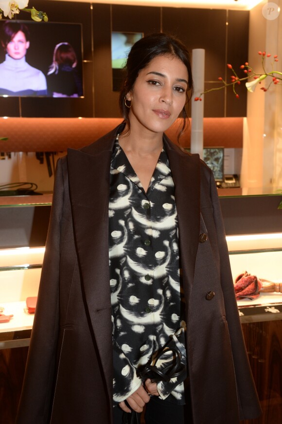 Leïla Bekhti - Cocktail/dîner Longchamp à la boutique Longchamp, rue Saint-Honoré, à Paris, France, le 4 octobre 2016, lors de la Fashion Week de Paris © Rachid Bellak/Bestimage  Celebs attend the Longchamp Cocktail/Dinner as part of the Paris Fashion Week Womenswear Spring/Summer 2017 at Longchamp Boutique St Honore in Paris, France on October 4, 2016.04/10/2016 - Paris