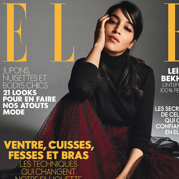 Couverture du magazine "Elle" en kiosques le 23 mars 2018