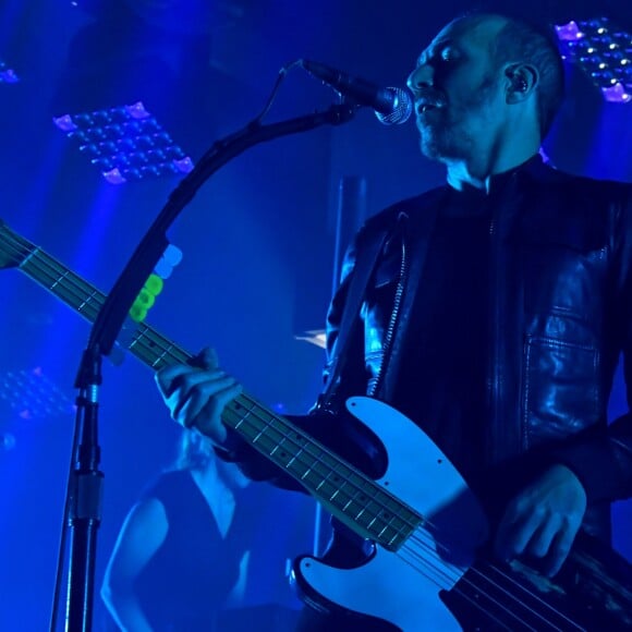 Calogero en concert dans le cadre de sa tournée intitulée "Liberté Chérie Tour" au palais Nikaia à Nice, le 22 mars 2018. © Lionel Urman/Bestimage