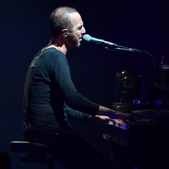 Calogero en concert dans le cadre de sa tournée intitulée "Liberté Chérie Tour" au palais Nikaia à Nice, le 22 mars 2018. © Lionel Urman/Bestimage
