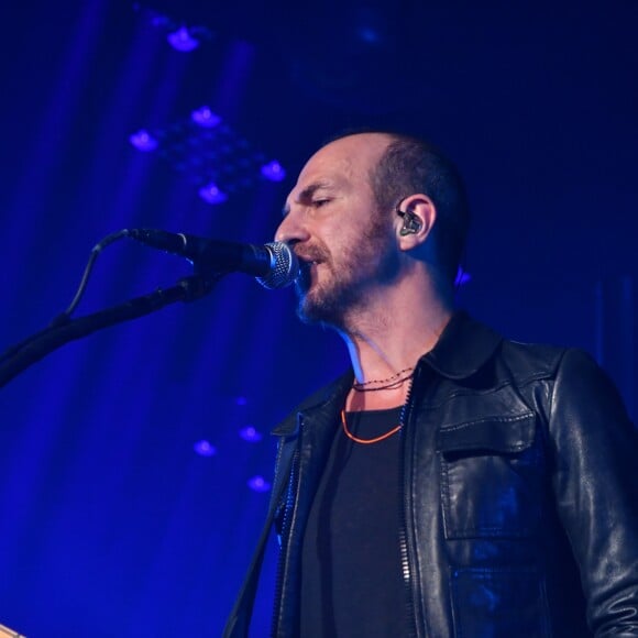 Calogero en concert dans le cadre de sa tournée intitulée "Liberté Chérie Tour" au palais Nikaia à Nice, le 22 mars 2018. © Lionel Urman/Bestimage