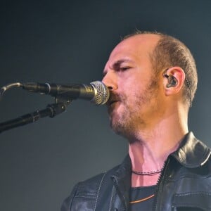 Calogero en concert dans le cadre de sa tournée intitulée "Liberté Chérie Tour" au palais Nikaia à Nice, le 22 mars 2018. © Lionel Urman/Bestimage