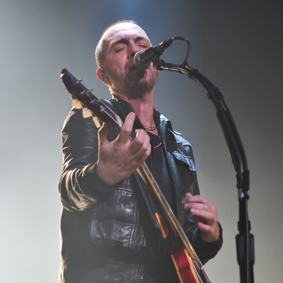 Calogero en concert dans le cadre de sa tournée intitulée "Liberté Chérie Tour" au palais Nikaia à Nice, le 22 mars 2018. © Lionel Urman/Bestimage