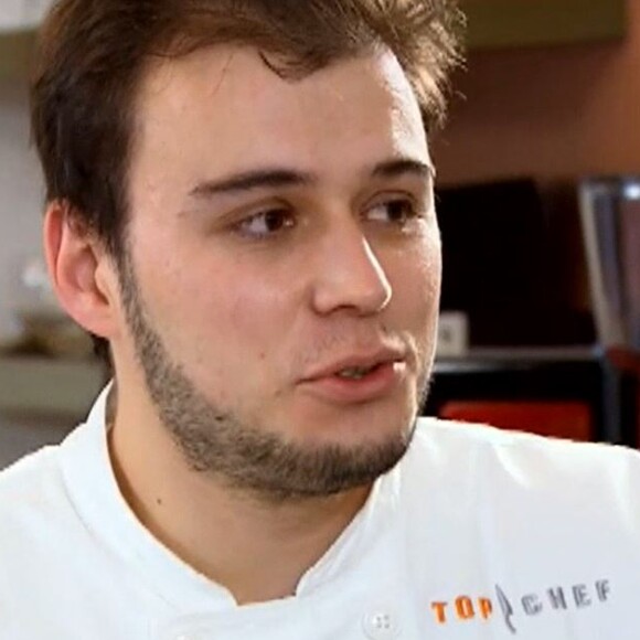 Adrien lors de l'épisode 9 de "Top Chef" diffusé mercredi 28 mars 2018 sur M6.