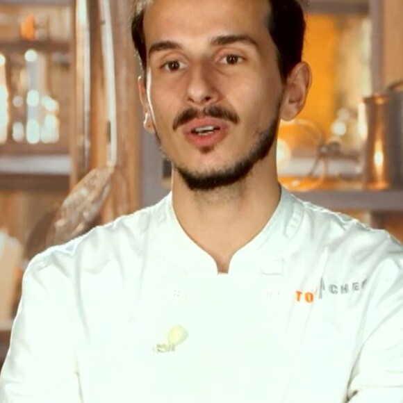 Clément lors de l'épisode 9 de "Top Chef" diffusé mercredi 28 mars 2018 sur M6.