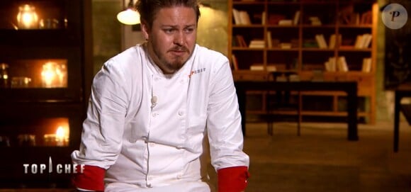 Mathew lors de l'épisode 9 de "Top Chef" diffusé mercredi 28 mars 2018 sur M6.