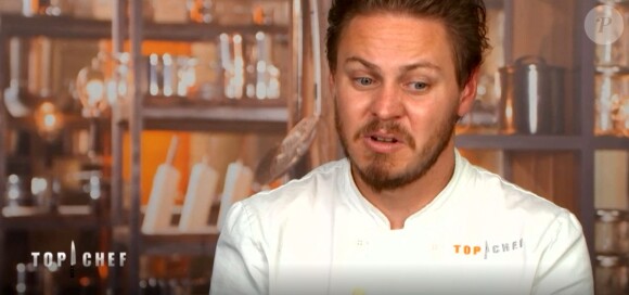 Mathew lors de l'épisode 9 de "Top Chef" diffusé mercredi 28 mars 2018 sur M6.