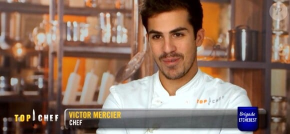 Victor lors de l'épisode 9 de "Top Chef" diffusé mercredi 28 mars 2018 sur M6.