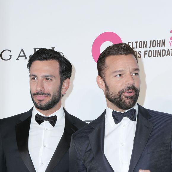 Ricky Martin et son mari Jwan Yosef - 26ème édition de la soirée "Elton John AIDS Foundation Oscar Party" 2018 à West Hollywood le 4 mars 2018 © Pma/AdMedia via ZUMA Wire/ Bestimage