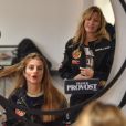 Exclusif - Sonia Sieff, Sarah Lavoine - Course "Talon Pointe by Abarth" au circuit Bugatti du Mans les 24 et 25 mars 2018.