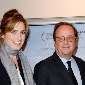 Julie Gayet et François Hollande - Première du film "The Ride" au MK2 Bibliothèque à Paris. Le 26 janvier 2018 © Coadic Guirec / Bestimage