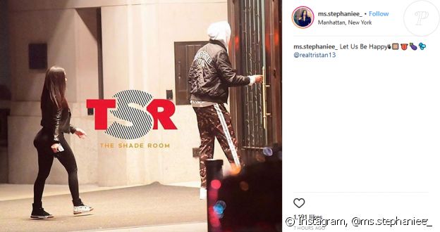 Tristan Thompson et sa maîtresse, Stephanie.
