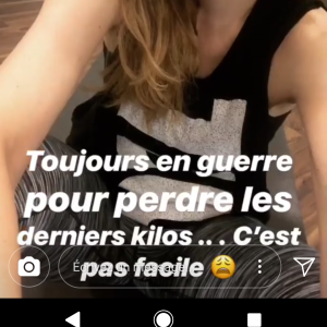 Ariane Brodier sportive, 13 avril 2018, Instagram