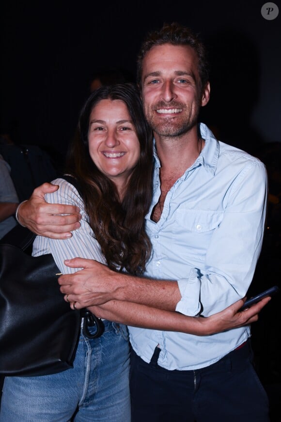 Alexi Lubomirski avec Laura Ferrara le 14 septembre 2016 au défilé Marchesa à New York.