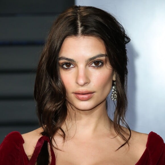 Emily Ratajkowski à la soirée Vanity Fair Oscar au Wallis Annenberg Center à Beverly Hills, le 4 mars 2018