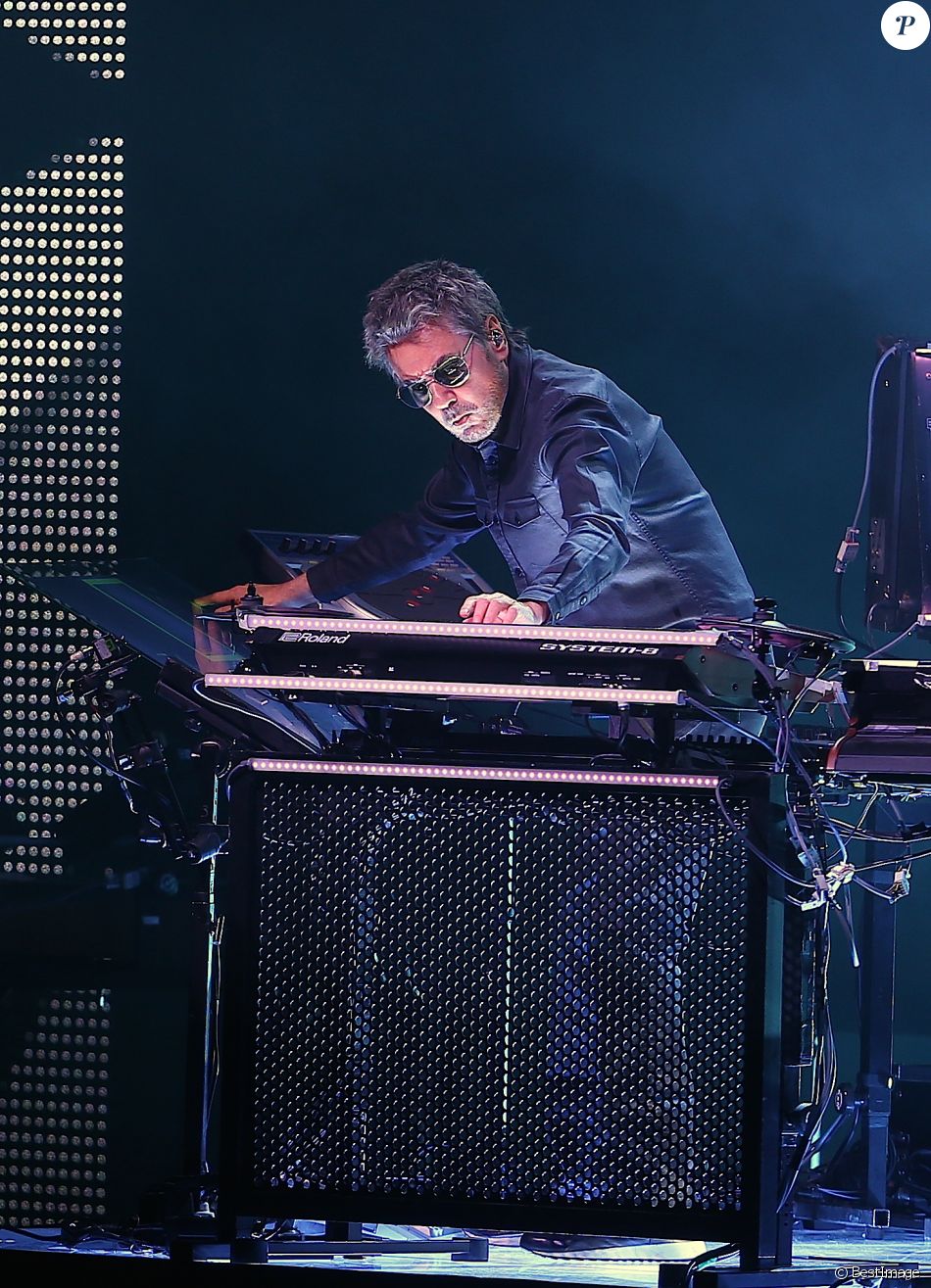 Jean Michel Jarre en concert au théâtre Radio City Hall à New York, le 20 mai 2017 ©