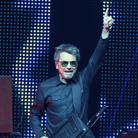 Jean Michel Jarre en concert au théâtre Radio City Hall à New York, le 20 mai 2017 © Morgan Dessalles/Bestimage