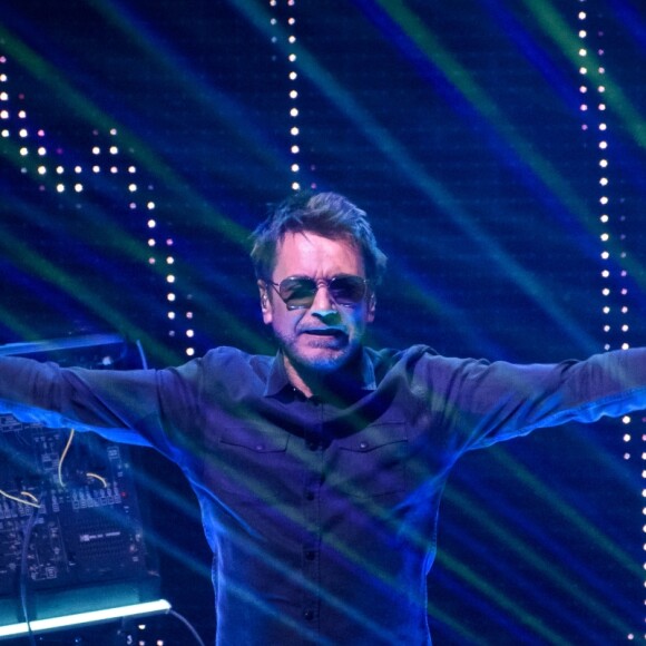 Jean-Michel Jarre en concert à Toronto, à l'occasion de sa tournée nord-américaine. Le 9 mai 2017 © Angel Marchini / Zuma Press / Bestimage