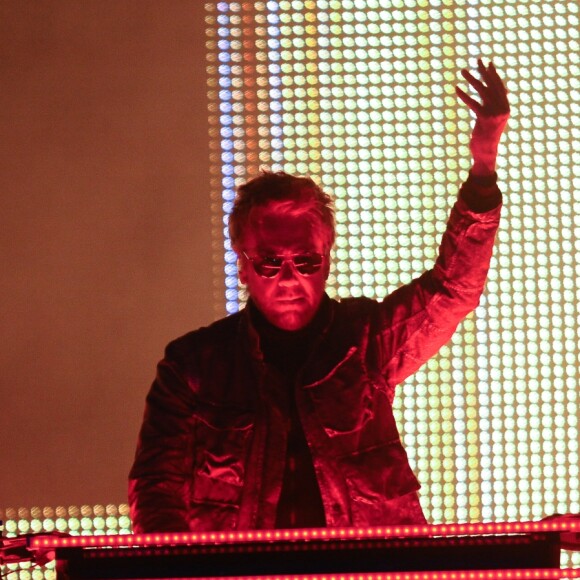 Concert de Jean Michel Jarre à Santo Toribio de Liébana en Espagne, le 29 Avril 2017.
