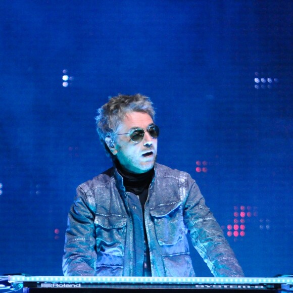 Concert de Jean Michel Jarre à Santo Toribio de Liébana en Espagne, le 29 Avril 2017.