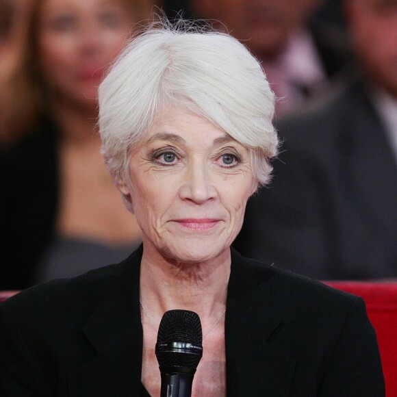 Francoise Hardy - Enregistrement de l'émission "Vivement Dimanche". Le 30 octobre 2012