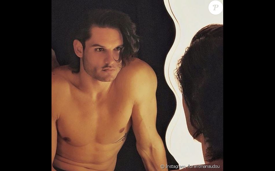 Florent Manaudou lors d'un shooting à l'Hôtel Amour, avril ...