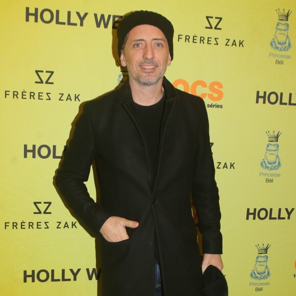 Semi-exclusif - Gad Elmaleh - Projection privée de la série "Holly Weed" au cinéma Mk2 Odéon à Paris, le 12 décembre 2017. © CVS/Bestimage