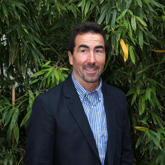 Luc Alphand à Roland Garros le 7 juin 2012.