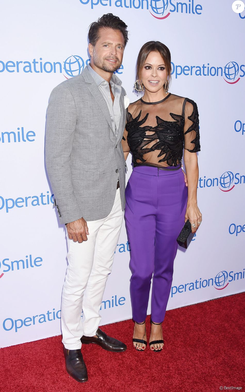 David Charvet et Brooke Burke-Charvet à la soirée Annual Smile Gala à
