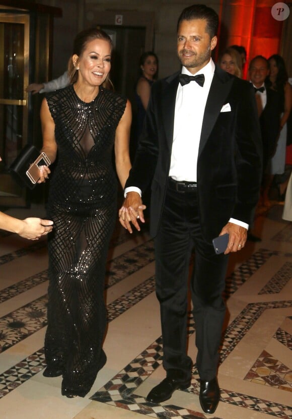 Brooke Burke et David Charvet à la soirée du 14ème Gala annuel Operation Smile à Cipriani 42nd Street à New York, le 12 mai 2016.