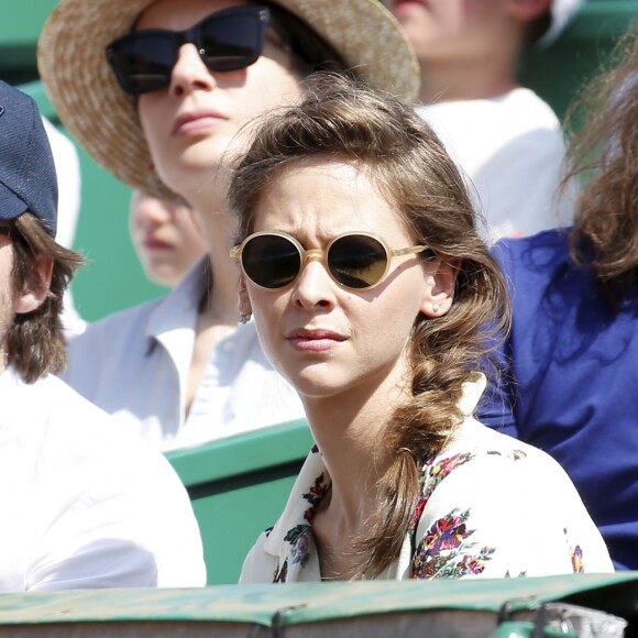 Ophélie Meunier et son mari Mathieu Vergne au Monte-Carlo Country Club lors du Rolex Monte-Carlo Masters 2018 à Roquebrune Cap Martin, France, le 21 avril 2018. © Jean-François Ottonello/Nice Matin/Bestimage