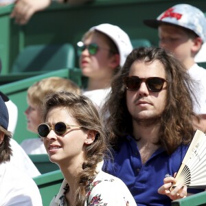 Ophélie Meunier et son mari Mathieu Vergne au Monte-Carlo Country Club lors du Rolex Monte-Carlo Masters 2018 à Roquebrune Cap Martin, France, le 21 avril 2018. © Jean-François Ottonello/Nice Matin/Bestimage