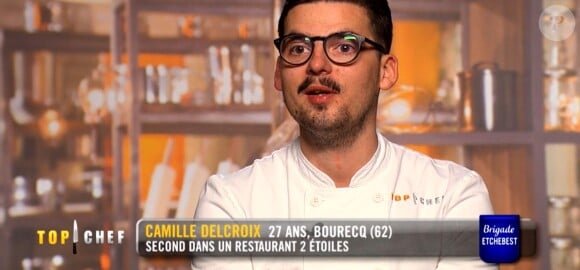 Camille lors de la grande finale de "Top Chef 2018" (M6) mercredi 25 avril 2018.