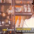 Camille lors de la grande finale de "Top Chef 2018" (M6) mercredi 25 avril 2018.