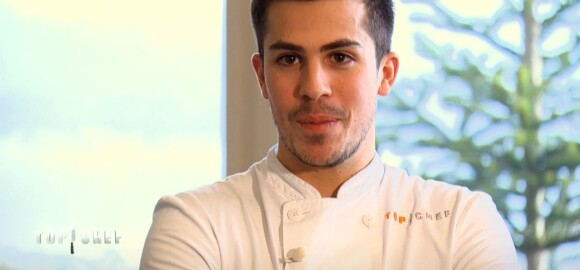 Victor lors de la grande finale de "Top Chef 2018" (M6) mercredi 25 avril 2018.