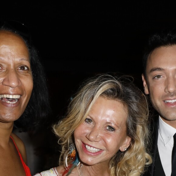Vincent Mc Doom, Fiona Gélin, Maxime Dereymez - Les révélations des Etoiles au César Palace à Paris, le 22 avril 2018. © Marc Ausset-Lacroix/Bestimage