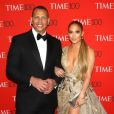 Jennifer Lopez et son compagnon, Alex Rodriguez, au Time 100 Gala à New York, ce 24 avril 2018.