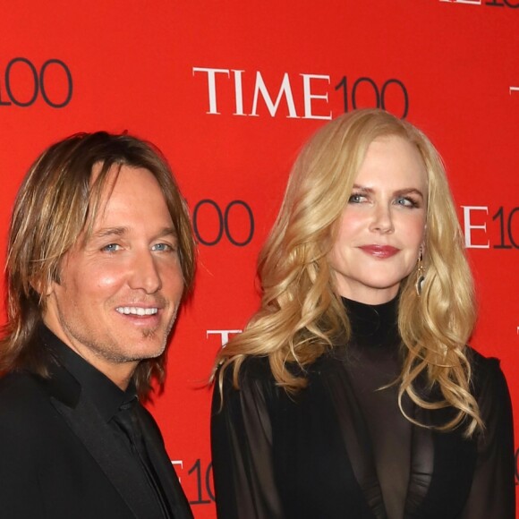 Nicole Kidman et Keith Urban au Time 100 Gala à New York, ce 24 avril 2018.