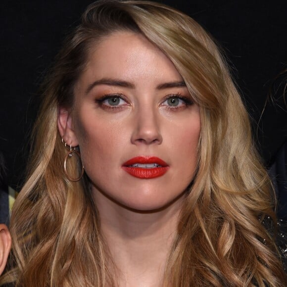 Amber Heard à la soirée Warner Bros au CinemaCon 2018 à l'hôtel Caesar palace à Las Vegas, le 24 avril 2018