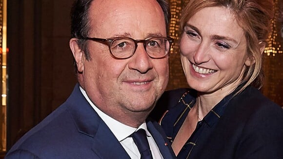 François Hollande et Julie Gayet, duo stylé face aux stars de "Dix pour cent"