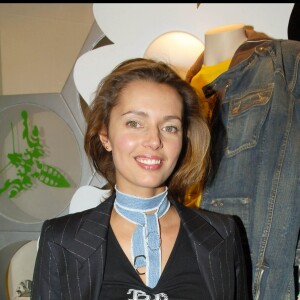 Heather Stewart-Whyte - Inauguration de la boutique Diesel à Paris, le 13 avril 2005.