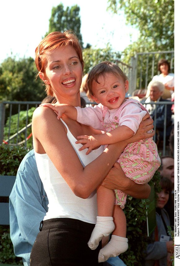 Heather Stewart-Whyte et sa fille Yelena le 19 septembre 1998.
