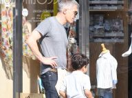 Olivier Martinez et son petit Maceo : Balade complice et shopping