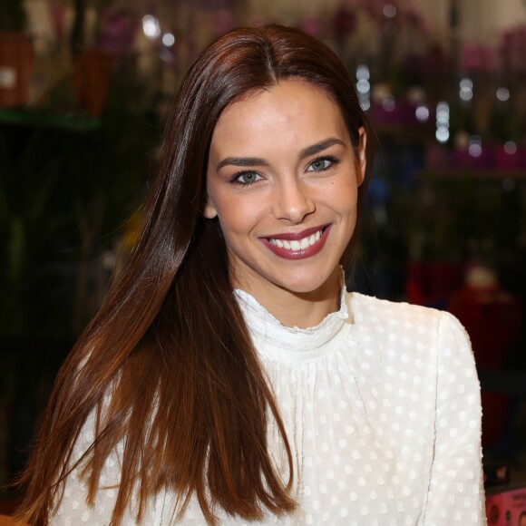 Exclusif - Marine Lorphelin à l'espace beauté de Carrefour pour le produits Sweet Face et Sweet'N Dry dont elle est l'égérie à Montesson le 7 octobre 2017. © Denis Guignebourg/Bestimage