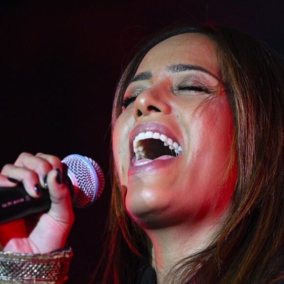 Exclusif - Amel Bent - Enregistrement de l'émission "Johnny, toute la musique qu'ils aiment" à la Seine Musicale. Le 13 décembre 2017 © Perusseau-Veeren / Bestimage
