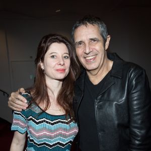 Exclusif - Julien Clerc et sa femme Hélène Grémillon - Julien Clerc en concert à la Salle Pleyel pour "La Tournée des 50 ans" à Paris le 18 mars 2018 © Cyril Moreau