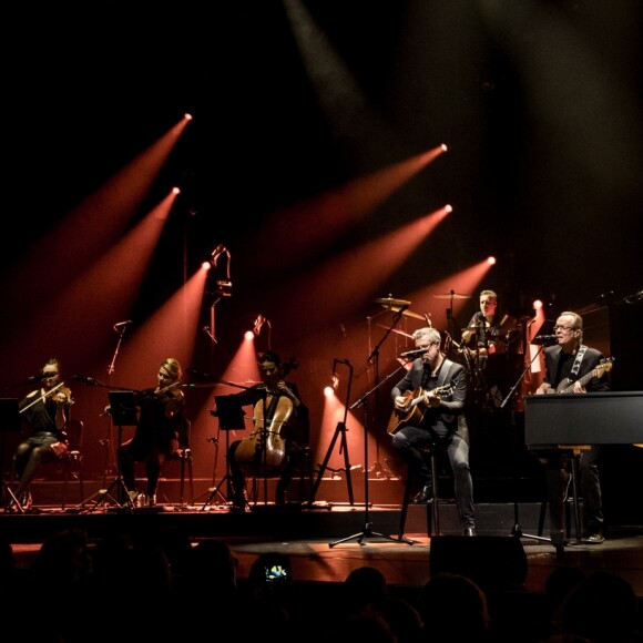 Exclusif - Julien Clerc en concert à la Salle Pleyel pour "La Tournée des 50 ans" à Paris le 16 mars 2018 © Cyril Moreau / Bestimage