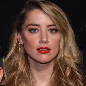 Amber Heard à la soirée Warner Bros CinemaCon 2018 à l'hôtel Caesar palace à Las Vegas, le 24 avril 2018